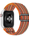 Bohemia Elastic Nylon Loop Band For Apple Watch 6 38mm 40mm 42mm 44mm Watch Adjustable Elastic  Strap For Iwatch Series 6 5 4 3