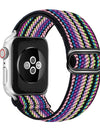 Bohemia Elastic Nylon Loop Band For Apple Watch 6 38mm 40mm 42mm 44mm Watch Adjustable Elastic  Strap For Iwatch Series 6 5 4 3