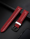 Watch Band 22mm Genuine Leather Strap For Huawei Watch GT/GT2 20mm 22mm Watch Strap Replacements For Samsung Watch Mens Strap