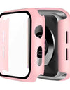 Glass + Cover For Apple Watch case 6/SE/5/4/3/2/1 iWatch 42mm 38mm bumper Tempered Glass for apple watch 44mm 40mm 42mm 38mm