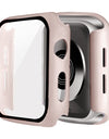 Glass + Cover For Apple Watch case 6/SE/5/4/3/2/1 iWatch 42mm 38mm bumper Tempered Glass for apple watch 44mm 40mm 42mm 38mm