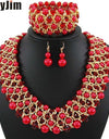 MayJim Statement necklace 2021 fashion jewelry sets Handmade bead chain big Pearl dubai jewelry sets Vintage beads Bijoux