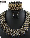 MayJim Statement necklace 2021 fashion jewelry sets Handmade bead chain big Pearl dubai jewelry sets Vintage beads Bijoux