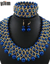 MayJim Statement necklace 2021 fashion jewelry sets Handmade bead chain big Pearl dubai jewelry sets Vintage beads Bijoux