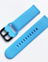 20mm 22mm Silicone Band for Samsung Galaxy Watch 3 42mm 46mm Active 2 Gear S2 S3 Strap Bracelet for Huawei Huami Amazfit Bip/GTS