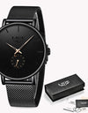 Watch Men 2021 LIGE Sale Link $ 14.99 Fashion Business Men Watches Top Brand Luxury Waterproof Casual Simple Quartz Watch