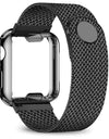 Case+strap For Apple Watch band 40mm 44mm 38mm 42mm Plated case+Metal belt stainless steel bracelet iWatch 6 5 4 3 2 se strap