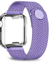 Case+strap For Apple Watch band 40mm 44mm 38mm 42mm Plated case+Metal belt stainless steel bracelet iWatch 6 5 4 3 2 se strap