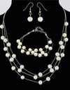 Fashion Beads Gold Chocker Collar Necklace For Women Wedding Accessories Simulated Pearl Necklaces Statement Jewelry Decoration