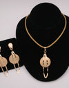 Free Shipping African Gold Jewelry Sets Wedding Jewelry Set Gold Women Necklace African Costume Jewelry Set