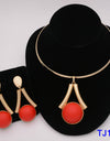 Free Shipping African Gold Jewelry Sets Wedding Jewelry Set Gold Women Necklace African Costume Jewelry Set