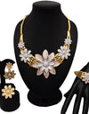 Dubai 24k Gold Big Jewelry Sets Women Wedding Long Necklace Ethiopian Set Traditional Long Jewellery