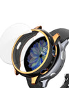 Watch Cover Case for Samsung Galaxy Watch 4 for Active 2 40mm 44mm Glossy and Matte tempered Film Protective Watch Case Cover