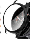 Watch Cover Case for Samsung Galaxy Watch 4 for Active 2 40mm 44mm Glossy and Matte tempered Film Protective Watch Case Cover