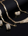 Gold Colour African Jewelry Set