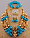 Black African Jewelry Set Nigerian Wedding Beads Bridal Jewelry Sets