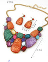 Multicolor Stone Jewelry Sets