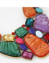 Multicolor Stone Jewelry Sets