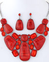 Multicolor Stone Jewelry Sets