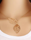 Golden Leaf Jewelry Set