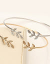 Vintage Gold Leaf Bracelet