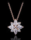 Crystal Snowflake Necklace