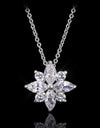 Crystal Snowflake Necklace