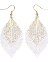 Ombre Leaf Earrings