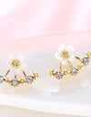 Cute Cherry Blossoms Flower Stud Earrings