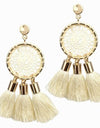 Weaving Bohemia Tassels Earrings