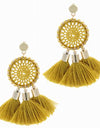 Weaving Bohemia Tassels Earrings